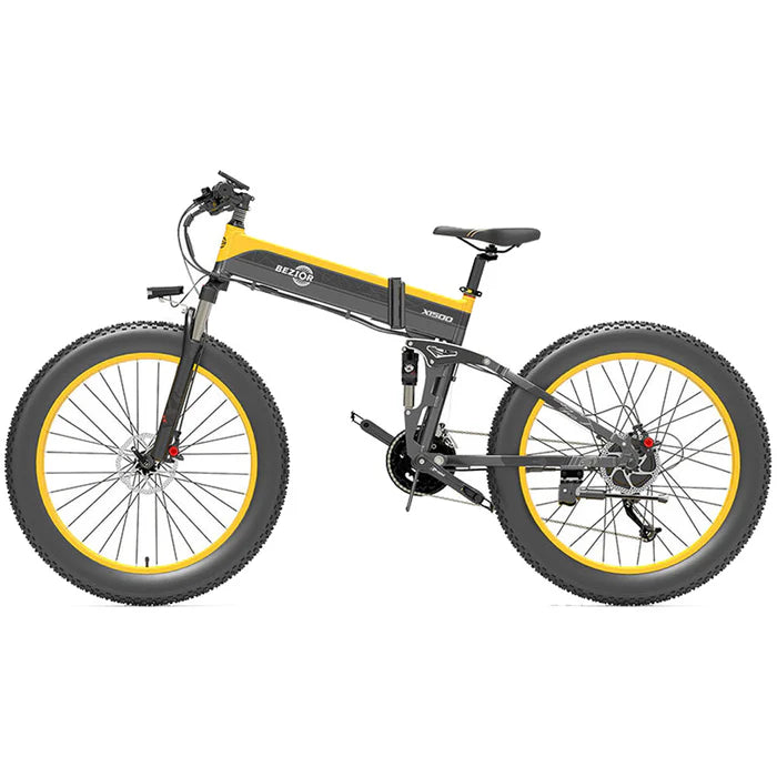 Bezior X1500 Electric Mountain Folding Bike