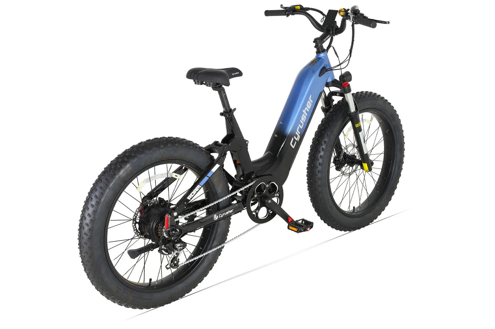 Cyrusher Roam Step-Thru Full Suspension E-Bike