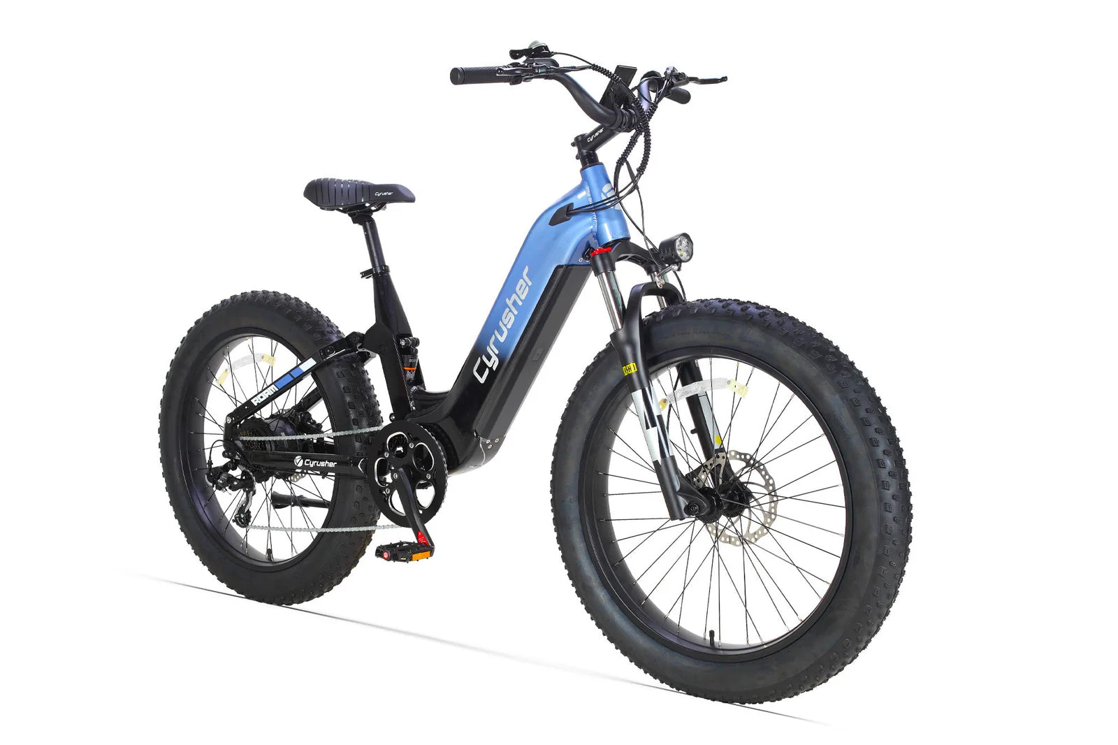 Cyrusher Roam Step-Thru Full Suspension E-Bike