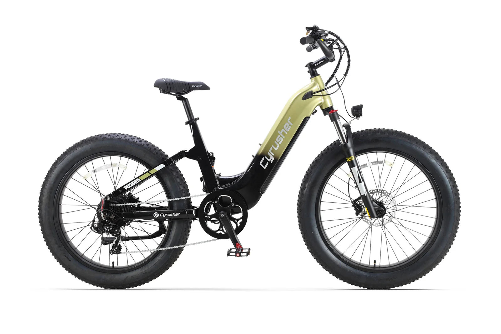 Cyrusher Roam Step-Thru Full Suspension E-Bike