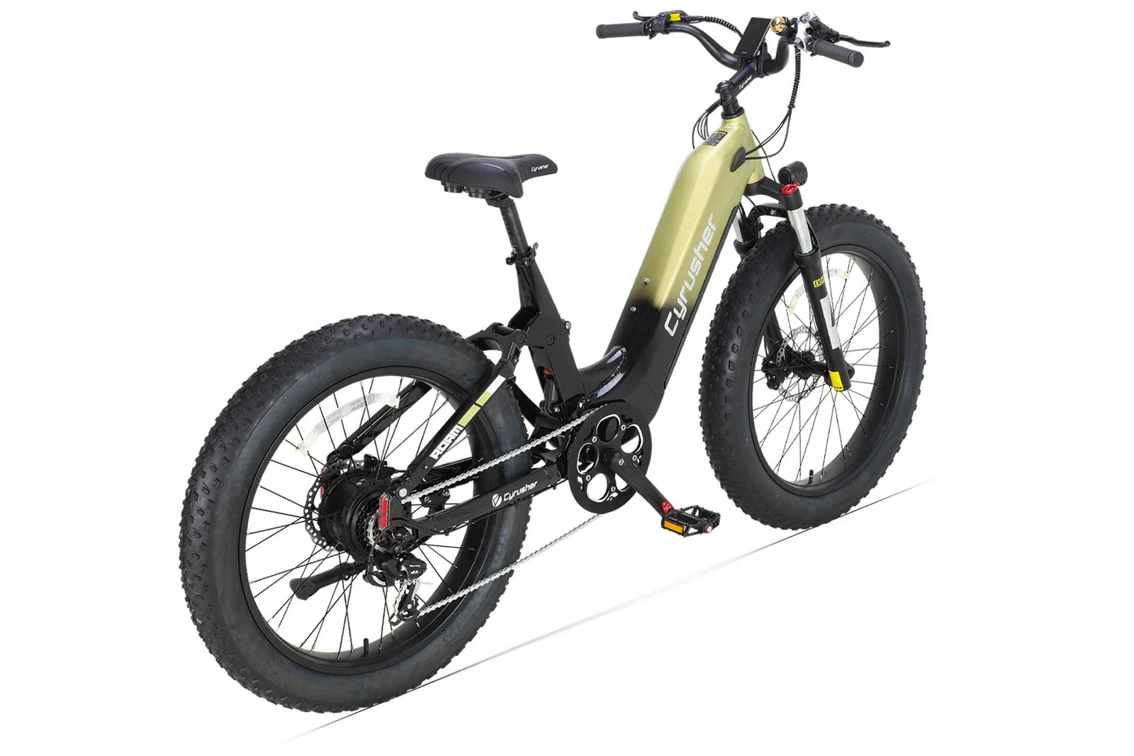 Cyrusher Roam Step-Thru Full Suspension E-Bike