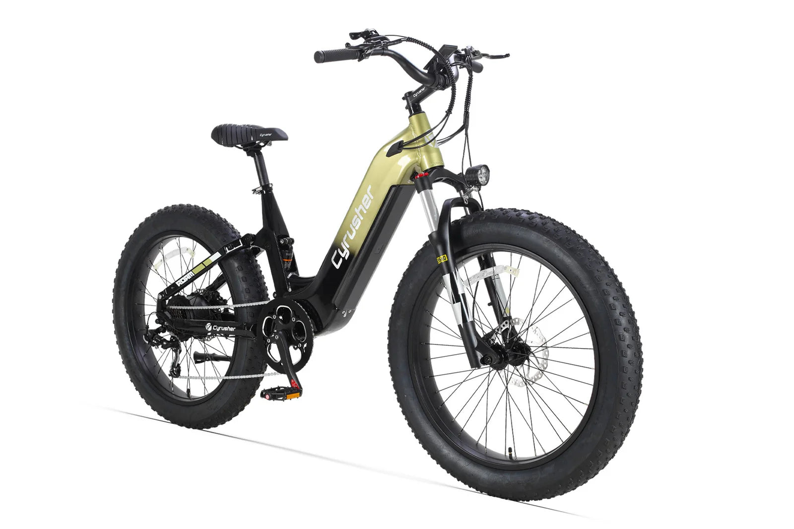 Cyrusher Roam Step-Thru Full Suspension E-Bike